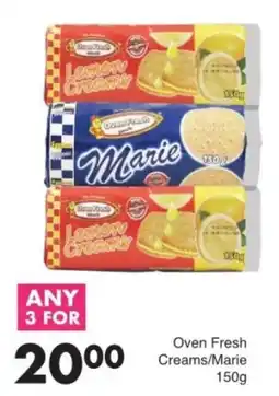 Save Oven Fresh Creams/ Marie offer