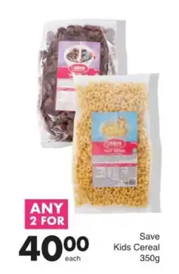 Save Save Kids Cereal offer