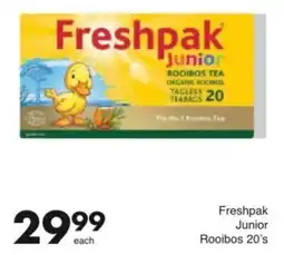 Save Freshpak Junior Rooibos offer