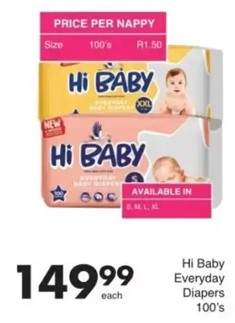 Save Hi Baby Everyday Diapers offer