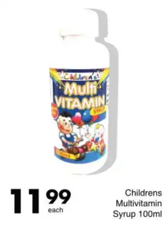 Save Childrens Multivitamin Syrup offer