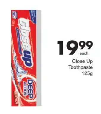 Save Close Up Toothpaste offer