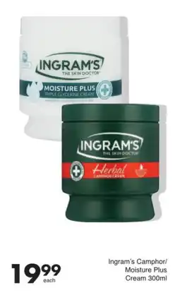 Save Ingram's Camphor/ Moisture Plus Cream offer