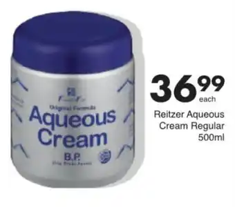 Save Reitzer Aqueous Cream Regular offer