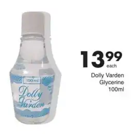 Save Dolly Varden Glycerine offer