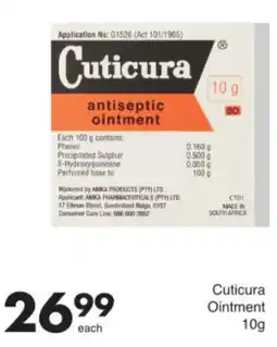 Save Cuticura Ointment offer