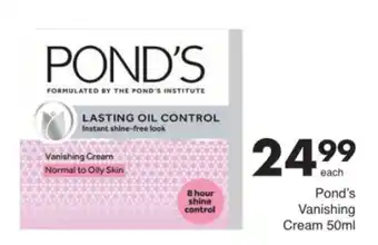 Save Pond's Vanishing Cream offer