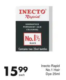 Save Inecto Rapid No.1 Hair Dye offer