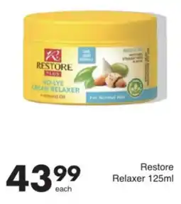 Save Restore Relaxer offer