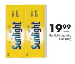 Save Sunlight Laundry Bar offer