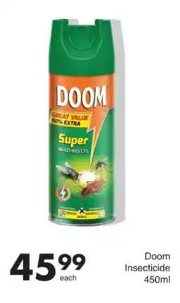 Save Doom Insecticide offer