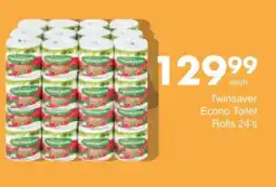 Save Twinsaver Econo Toilet Rolls offer