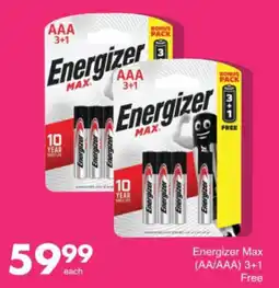 Save Energizer Max AA/AAA offer