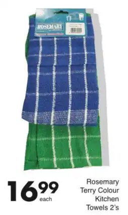 Save Rosemary Terry Colour Kitchen Towels offer
