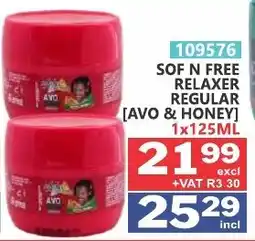 Arrow Cash And Carry Sof n free relaxer regular offer