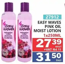 Arrow Cash And Carry Easy waves pink oil moist lotion offer