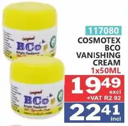 Arrow Cash And Carry Cosmotex bco vanishing cream offer