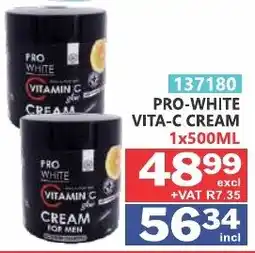 Arrow Cash And Carry Pro-white vita-c cream offer