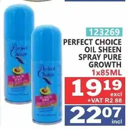 Arrow Cash And Carry Perfect choice oil sheen spray pure growth offer