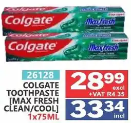 Arrow Cash And Carry Colgate toothpaste offer