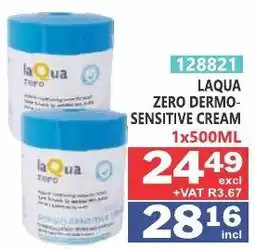 Arrow Cash And Carry Laqua zero dermo-sensitive cream offer