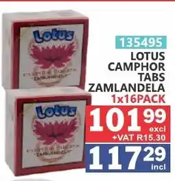 Arrow Cash And Carry Lotus camphor tabs zamlandela offer