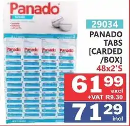 Arrow Cash And Carry Panado Tabs offer