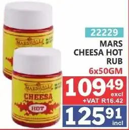 Arrow Cash And Carry Mars cheesa hot rub offer