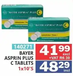 Arrow Cash And Carry Bayer asprin plus c tablets offer