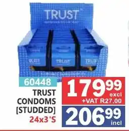 Arrow Cash And Carry Trust condoms offer
