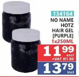 Arrow Cash And Carry No name hotz hair gel offer