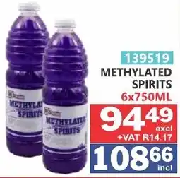 Arrow Cash And Carry Methylat spirits offer