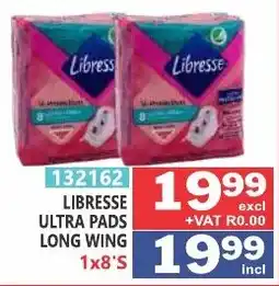 Arrow Cash And Carry Libresse ultra pads long wing offer