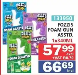 Arrow Cash And Carry Fozzis foam gun offer