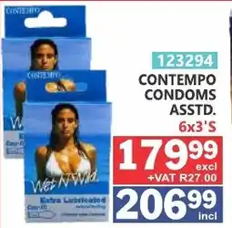 Arrow Cash And Carry Contempo condoms offer