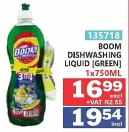 Arrow Cash And Carry Boom dishwashing liquid offer