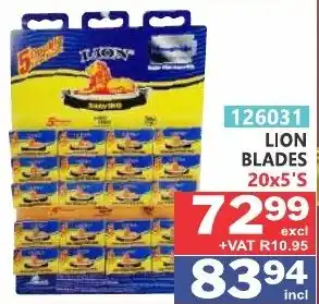 Arrow Cash And Carry Lion blades offer