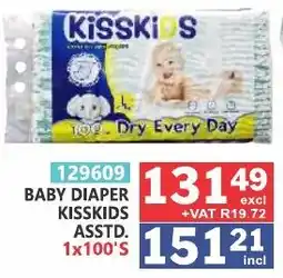 Arrow Cash And Carry Baby diaper kisskids offer