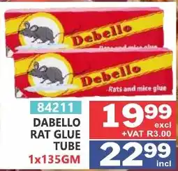 Arrow Cash And Carry Dabello rat glue tube offer
