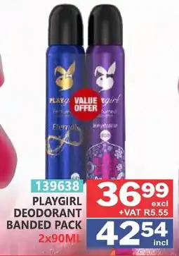 Arrow Cash And Carry Playgirl deodorant banded pack offer
