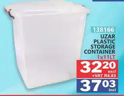 Arrow Cash And Carry Uzar plastic storage container offer