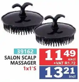 Arrow Cash And Carry Salon scalp massager offer