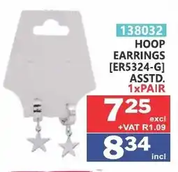 Arrow Cash And Carry Hoop earrings offer