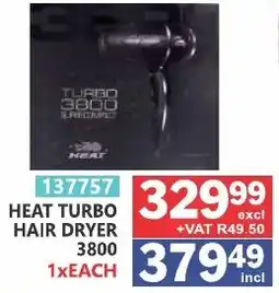 Arrow Cash And Carry Heat turbo hair dryer offer
