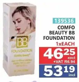 Arrow Cash And Carry Comfo beauty bb foundation offer