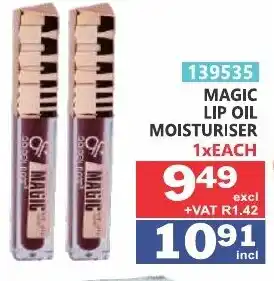 Arrow Cash And Carry Magic lip oil moisturiser offer