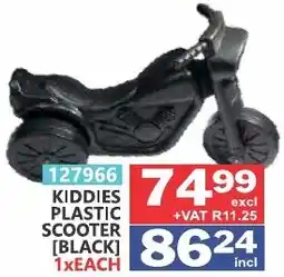 Arrow Cash And Carry Kiddies plastic scooter offer