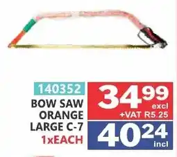 Arrow Cash And Carry Bow saw orange large offer