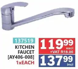 Arrow Cash And Carry Kitchen faucet offer
