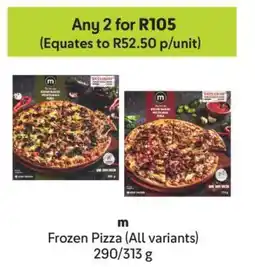 Makro m Frozen Pizza (All variants) offer